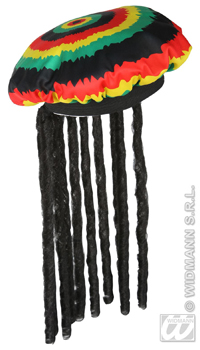 CHAPEAU RASTA - Chapeaux et coiffes - Accessoires - Déguisements et accessoires - Fête en Fête - Déguisements, mariages, baptêmes, articles de fête, halloween 