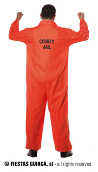 DEGUISEMENT PRISONNIER AMERICAIN - Hommes - Costumes - Déguisements et accessoires - Fête en Fête - Déguisements, mariages, baptêmes, articles de fête, halloween 