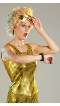 DEGUISEMENT DISCO OR - Femmes - Costumes - Déguisements et accessoires - Fête en Fête - Déguisements, mariages, baptêmes, articles de fête, halloween 