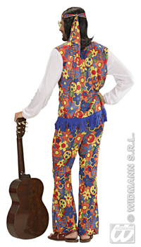 DEGUISEMENT HIPPIE - Hommes - Costumes - Déguisements et accessoires - Fête en Fête - Déguisements, mariages, baptêmes, articles de fête, halloween 