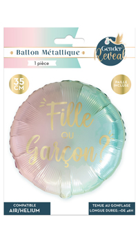 BALLON GENDER REVEAL - Baby shower - Fêtes et anniversaires - Fête en Fête - Déguisements, mariages, baptêmes, articles de fête, halloween 