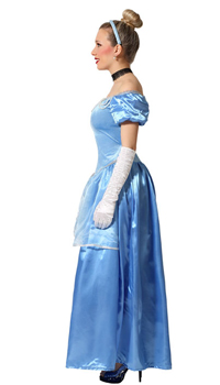 DEGUISEMENT PRINCESSE BLEUE - Femmes - Costumes - Déguisements et accessoires - Fête en Fête - Déguisements, mariages, baptêmes, articles de fête, halloween 