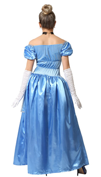 DEGUISEMENT PRINCESSE BLEUE - Femmes - Costumes - Déguisements et accessoires - Fête en Fête - Déguisements, mariages, baptêmes, articles de fête, halloween 