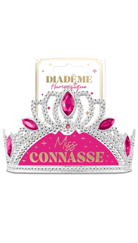 DIADEME MISS CONNASSE - Autres cadeaux - Cadeaux humoristiques - Fêtes et anniversaires - Fête en Fête - Déguisements, mariages, baptêmes, articles de fête, halloween 