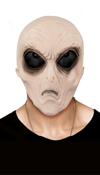 MASQUE ALIEN - Masques - Halloween - Fête en Fête - Déguisements, mariages, baptêmes, articles de fête, halloween 