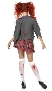 DEGUISEMENT ECOLIERE ZOMBIE - Déguisements femmes - Costumes - Halloween - Fête en Fête - Déguisements, mariages, baptêmes, articles de fête, halloween 